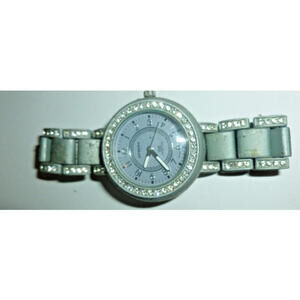 Geneva Crystal watch MN Collection‎ Gray Quartz